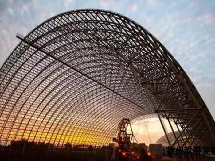 電廠干煤棚筒殼網架